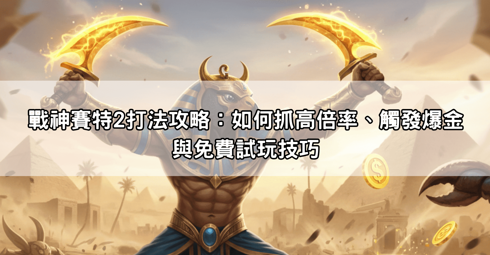 戰神賽特2打法攻略:如何抓高倍率、觸發爆金與免費試玩技巧
