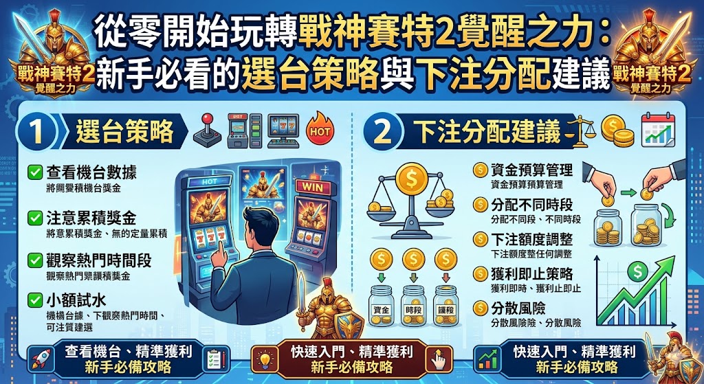 從零開始玩轉戰神賽特2覺醒之力：新手必看的選台策略與下注分配建議