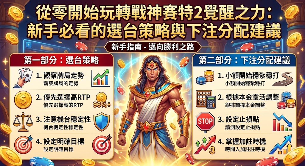 從零開始玩轉戰神賽特2覺醒之力：新手必看的選台策略與下注分配建議