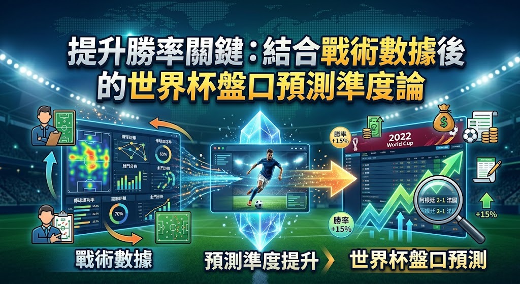 結合戰術數據後的世界杯盤口預測準度