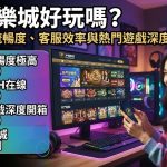 平台介面流暢度、客服效率與熱門遊戲深度開箱